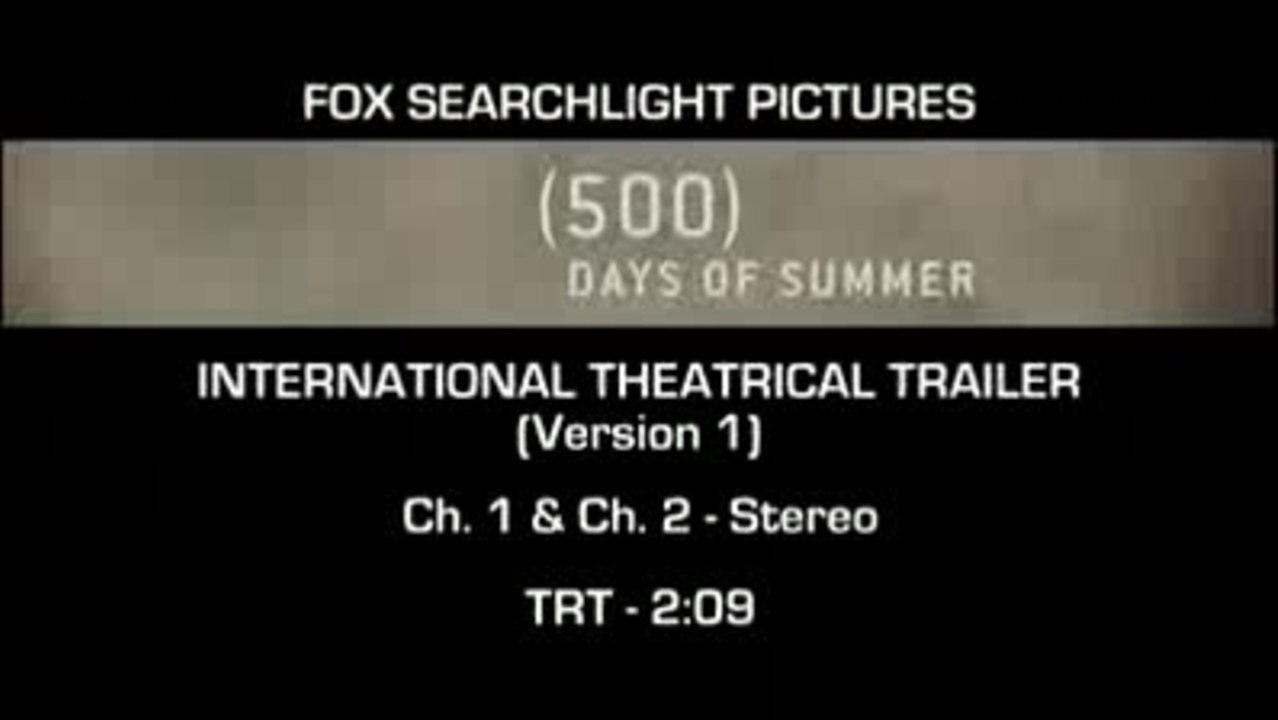 500 dni miÅ‚oÅ›ci - polski zwiastun (napisy)