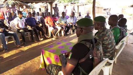 Lutte contre les infiltrations dans le Parc National de la Marahoué (Côte d'Ivoire)