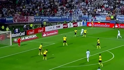 Lionel Messi - Dribbling Skills in Copa America 2015