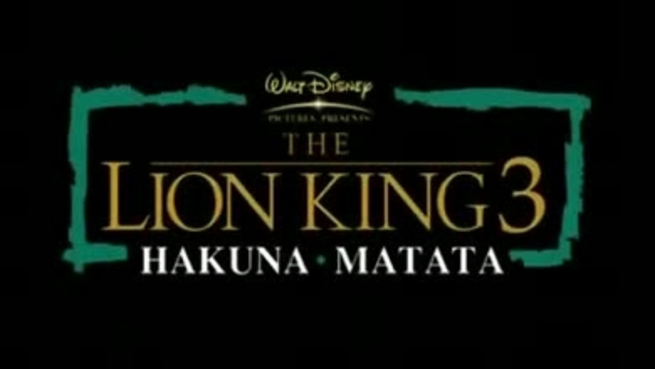 The Lion King 3: Hakuna Matata Trailer HD