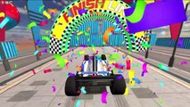 Police Formula Ramp Car Stunts GT Stunt Car Games - Impossible Formula Racing - Android GamePlay #3