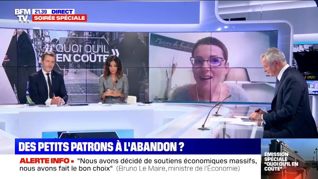 Bruno Le Maire: Au bout du compte, il n'y aura aucune charge patronale ou salariale à payer pour les commerces qui sont fermés