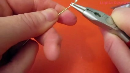 COMO HACER UN ANILLO DE LA LETRA L CON ALAMBRE