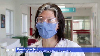 Un hospital de Argentina se prepara para la segunda ola de covid-19