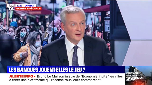 Bruno Le Maire: Nous avons créé près de 700.000 emplois pour les jeunes, là où on aurait pu avoir un vrai effondrement en cette rentrée 2020