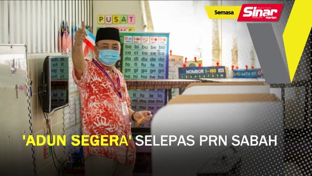 'ADUN segera' selepas PRN Sabah