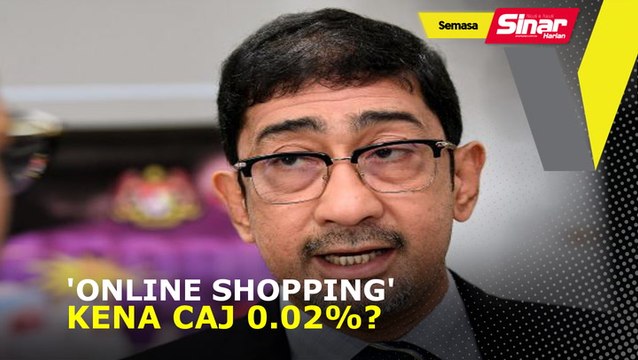 'Online shopping' kena caj 0.02%?