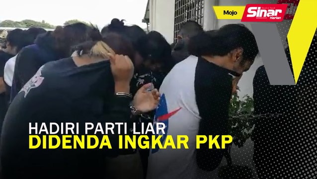 14 individu adakan parti liar didenda RM1,000 langgar PKP
