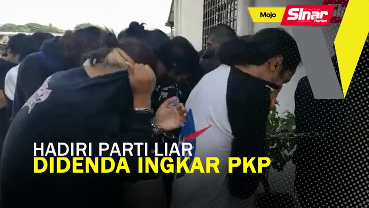 14 individu adakan parti liar didenda RM1,000 langgar PKP