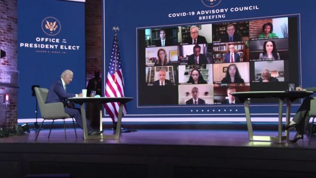 바이든, 코로나19 TF 인선 발표...마스크 착용 호소 / YTN