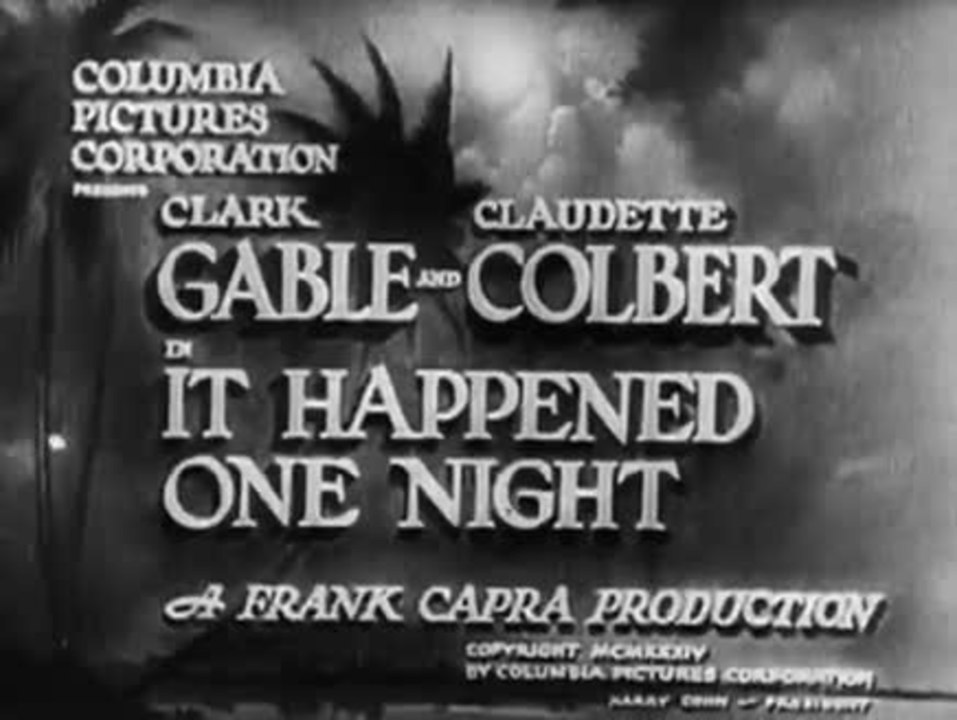 It Happened One Night - Trailer