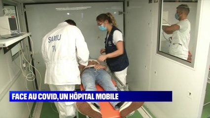 Toulouse: face au Covid-19, ils déploient un hôpital mobile
