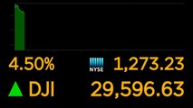 Wall Street opens at record highs, as Pfizer says COVID-19 vaccine is over 90% effective