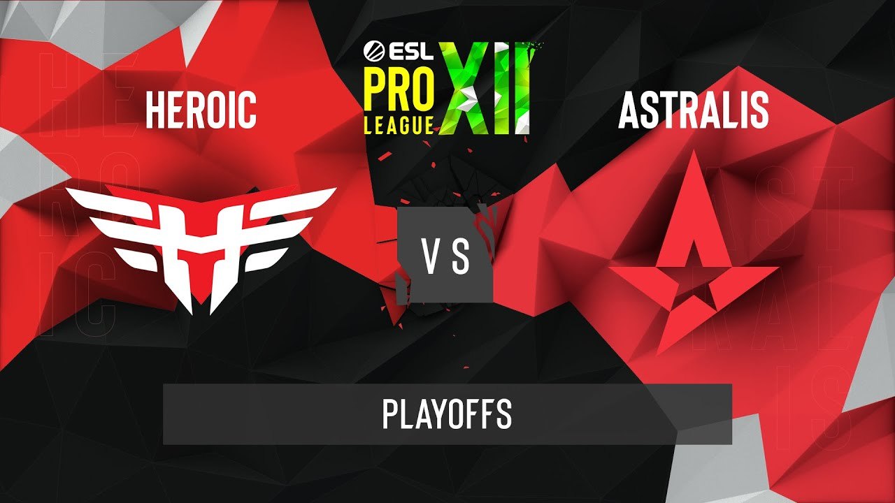 CSGO - Astralis vs. Heroic [Overpass] Map 2 - ESL Pro League Season 12 - Playoffs - EU