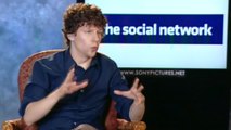 Interview Social Network Eisenberg, Timberlake, Garfield