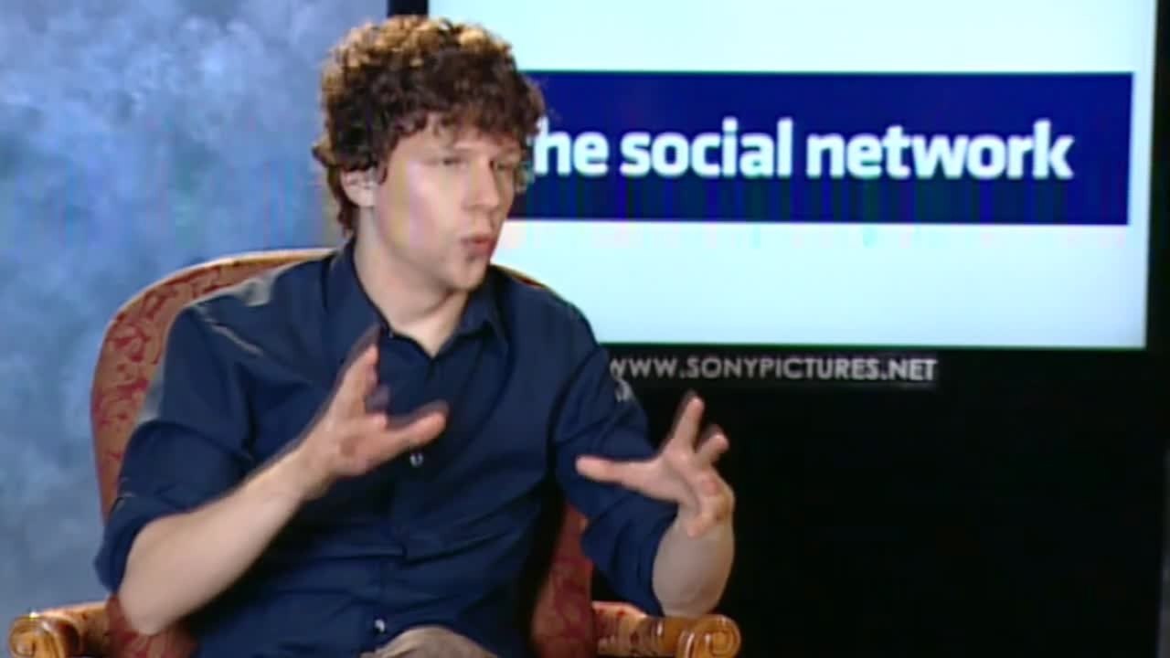 Interview Social Network Eisenberg, Timberlake, Garfield