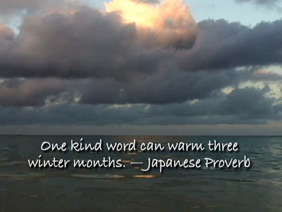 Beach Walk #570 - One Kind Word