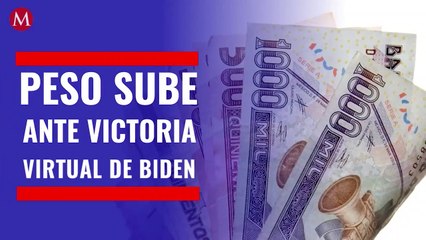 Precio del dólar hoy: Peso sube ante virtual victoria de Biden y avance en vacuna de Pfizer