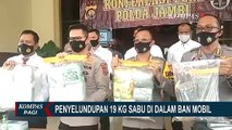 19 Kg Sabu akan Diedarkan di Jambi, 4 Pengedar Narkoba Ditangkap