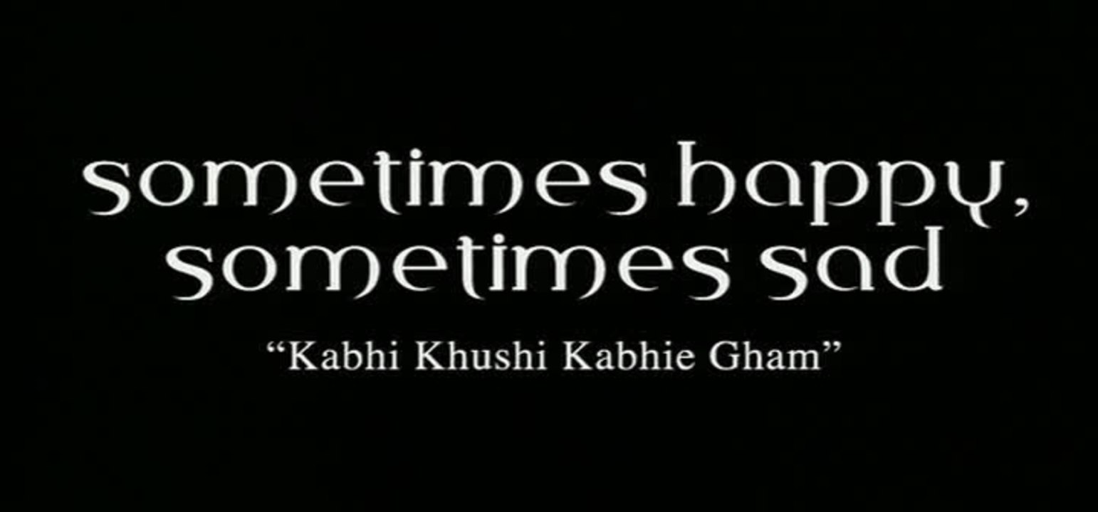 In guten wie in schweren Tagen - Kabhi Khushi Kabhie Gham - Trailer (Deutsch)