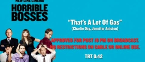 Horrible Bosses - Clip Thats A Lot Of Gas (English)