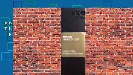 About For Books  Meditations: The Philosophy Classic  For Kindle