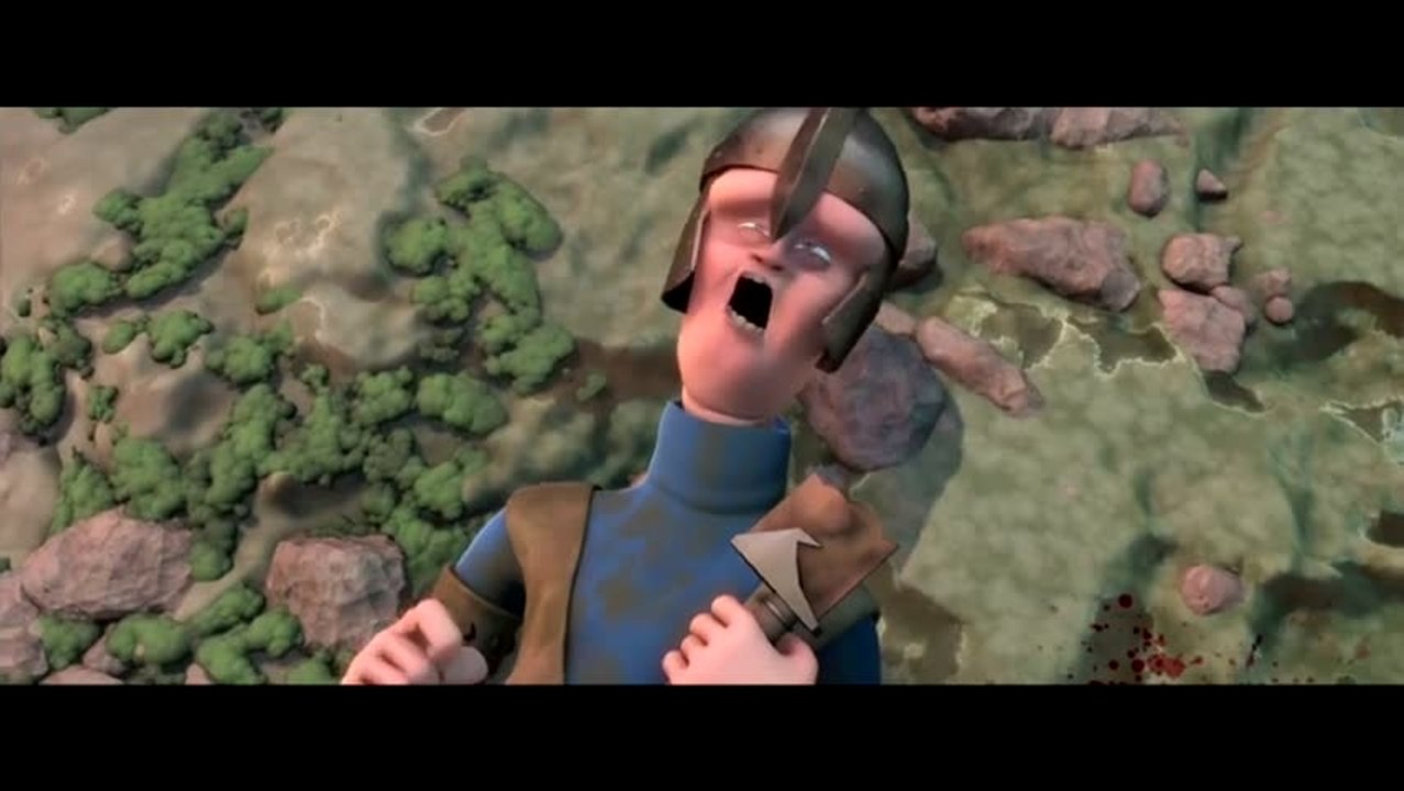 Ronal der Barbar - Clip 4 Zandra schlieÃŸt sich an (Deutsch)