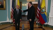 Pompeo refuses to answer reporter questions about Joe Biden, transition