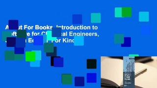 About For Books  Introduction to Software for Chemical Engineers, Second Edition  For Kindle