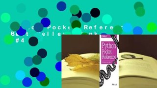 Python Pocket Reference  Best Sellers Rank : #4
