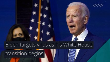 Biden targets virus as his White House transition begins, and other top stories in health from November 10, 2020.
