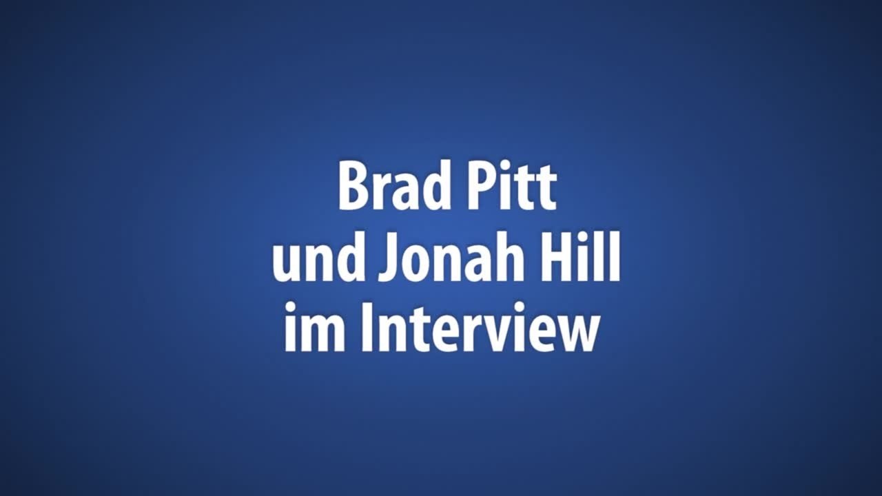 Moneyball - Brad Pitt und Jonah Hill im Interview