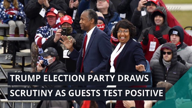 Trump election party draws scrutiny as guests test positive, and other top stories in politics from November 10, 2020.