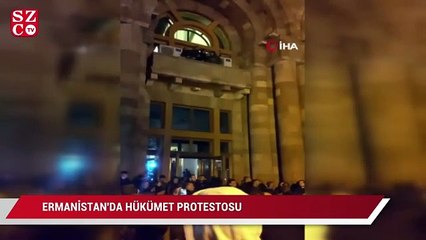 Ermensitan'da hükümet protestosu