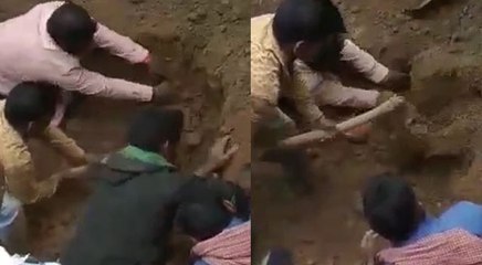 मध्य प्रदेश : भोपाल में मिट्टी खुदाई करते वक्त छह बच्चे दबे, चार की मौत