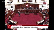 El Congreso peruano destituye al presidente Vizcarra