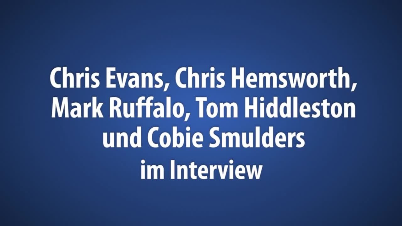 Marvel's The Avengers - Interview (English) HD