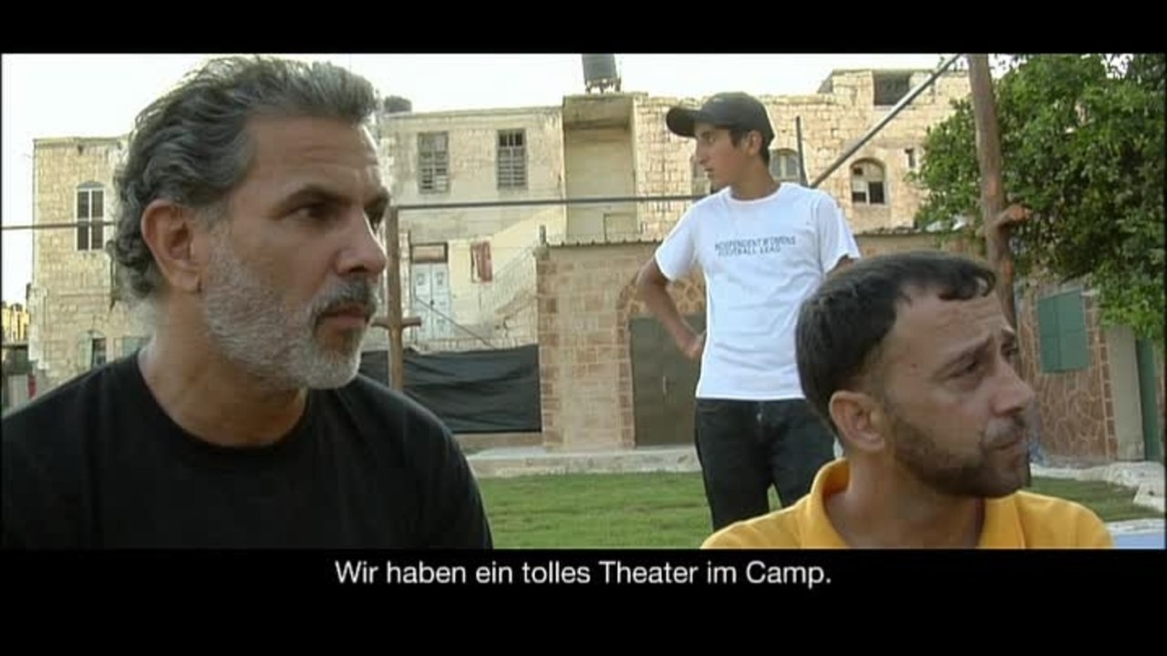 Cinema Jenin - Clip 9 Palaestinenser Israelis und Deutsche