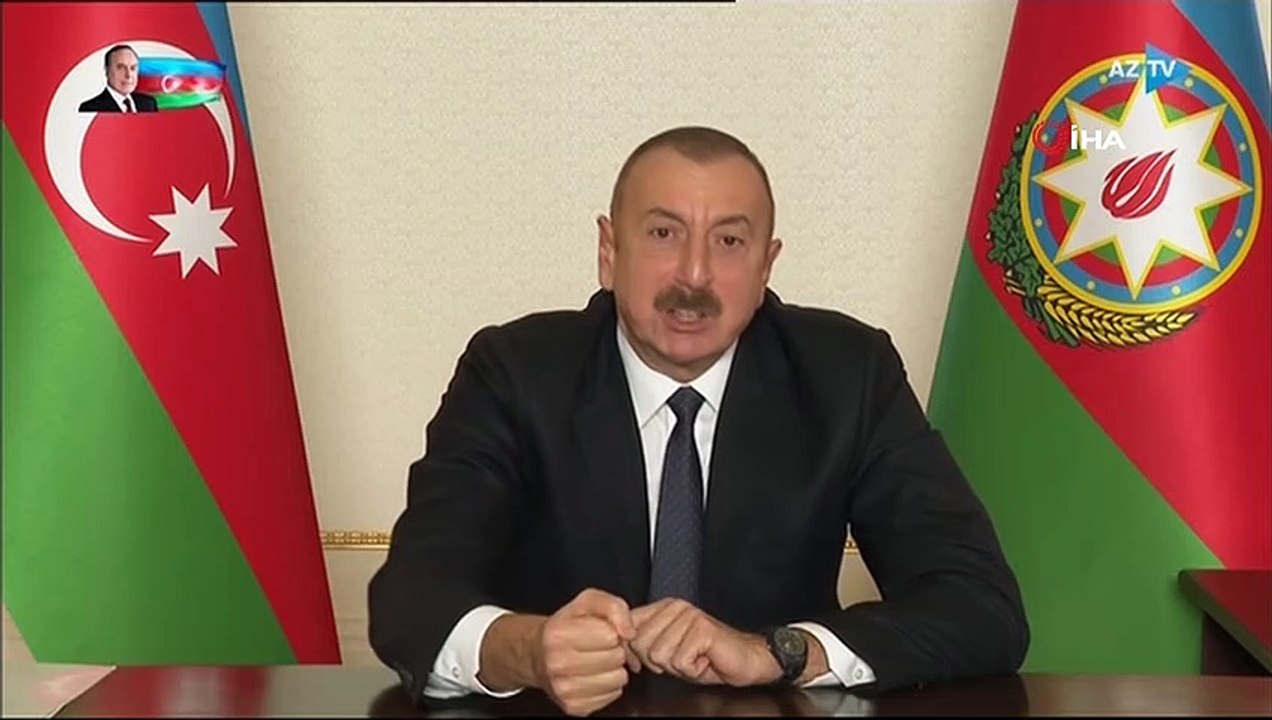 Azerbaycan-Ermenistan arasında Dağlık Karabağ bölgesinde ateşkesin sağlanması için ortak bir bildiri imzaladı