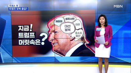 [MBN 프레스룸] 지금 트럼프 대통령의 머릿속은?
