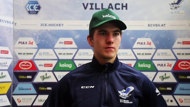 18.Runde: Felix Maxa (VSV) vor dem Duell mit Dornbirn