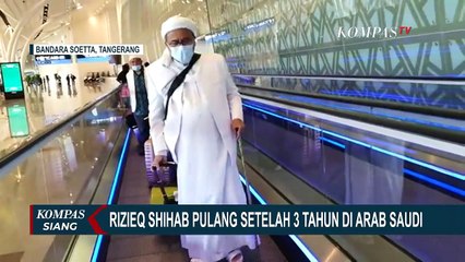 Rizieq Shihab Tiba di Indonesia, Pulang Usai 3 Tahun di Arab Saudi