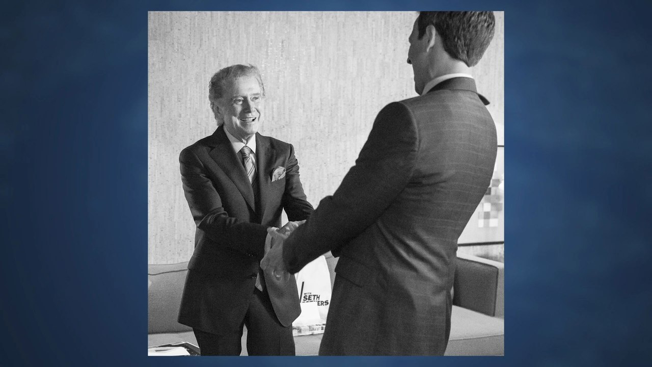 Seth Pays Tribute to Regis Philbin