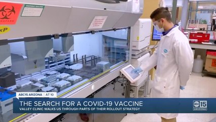 An inside look on a Valley clinic's COVID-19 vaccine plans