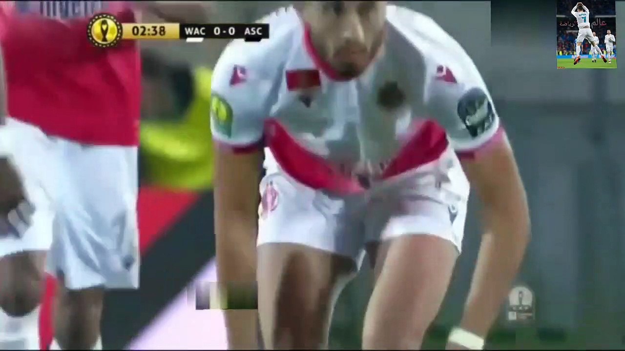 ملخص مباراه الوداد المغربي والاهلي المصري 0 - 2 في دور ذهاب نص نهائي ابطال افريقيا