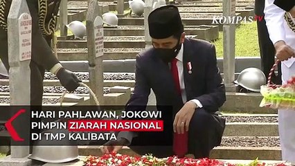 Hari Pahlawan, Jokowi Pimpin Ziarah Nasional di TMP Kalibata