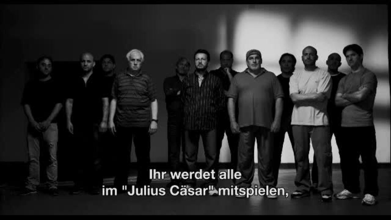 CÃ¤sar muss sterben - Clip 2 Die Schauspieltruppe im Probenraum (Deutsch)