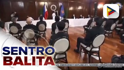 Pangulong #Duterte, pinulong at sinermunan ang higit 40 immigration personnel na sangkot sa pastillas scheme