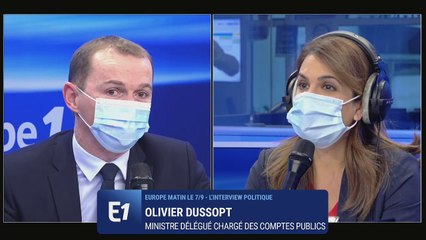 Coronavirus : "35 millions de doses de vaccin" sont déjà budgétisées, assure Olivier Dussopt