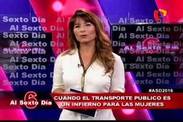 El infierno que viven las mujeres cuando viajan en el transporte público